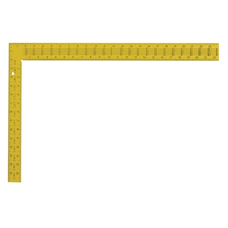 Swanson Tool 16" x 24" Steel Rafter Square (Yellow) TS154